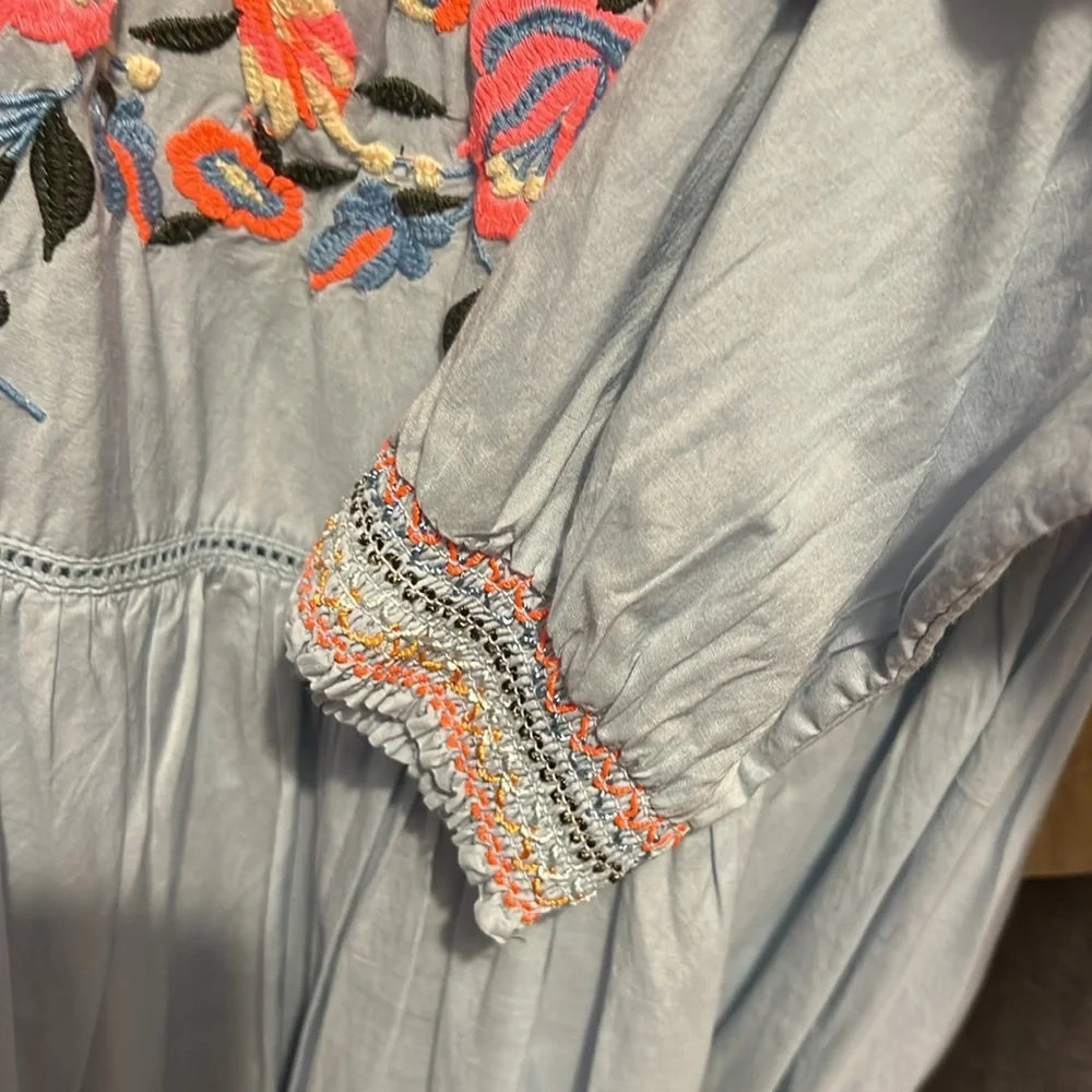 Free People Sunbeams Mini Dress